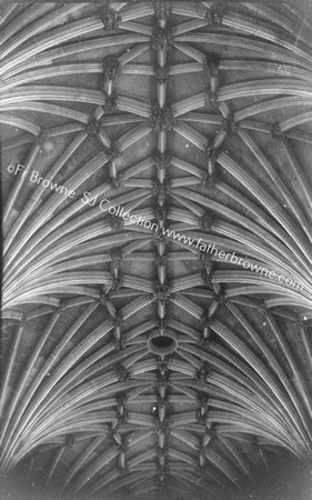 CATHEDRAL FAN AULTING OF ROOF OF NAVE